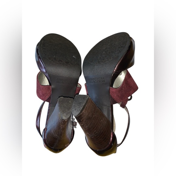 Kenneth‎ Cole Reaction Womens Daze Shock Peep Toe Strappy Sandals Size 7.5 - Picture 7 of 8